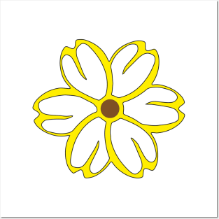 Funny Sunflower, new design yellow flowers 2020 Posters and Art